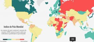 Indice de paix mondial 2016