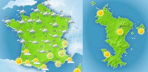 L'hiver d'un côté, l'été de l'autre... ou l'inverse?