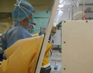 Une unité de fabrication parfaitement stérile