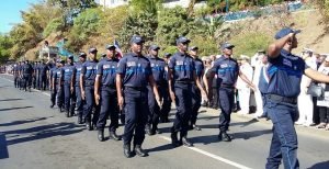 La police municipale de Mamoudzou 