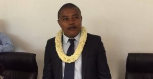 Ismaela Mdérémana Saheva, président de l'interco sud (Photo: Mayotte 1ère, avec l'aimable autorisation d'Ali Chamsudine)