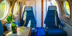 La cabine de l'appareil de Run Aviation (Image: 3D Events)