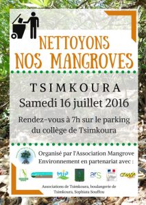 Nettoyage des mangroves à Tsimkoura