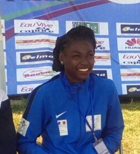Ibrahima Nasra, médaille d'or au saut en longueur