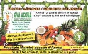 Marché paysan d'Acoua