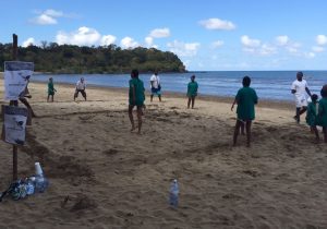 C'est las plage de Bambo Ouest qui a accueilli l'événement