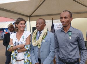 Chloé Lesschaeve, Rastami Spelo et Abdallah Harribou mettent tous les trois le patrimoine mahorais à l'honneur