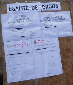 Egalité des droits Bac