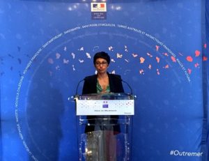 Ericka Bareigts présente le budget de son ministère le 28 septembre dernier