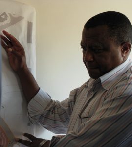 Mahamoud Azihary lorsqu'il était directeur de la SIM