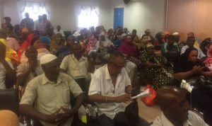 De nombreux porteurs de projets venus assister au lancement de la nouvelle campagne de l'Adie, ce lundi matin