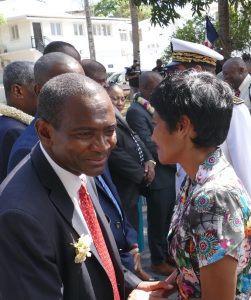 Ibrahim Aboubacar accueillait Ericka Bareigts la semaine dernière