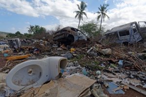 La décharge sauvage de Mbounatsa dénoncée par ATOLL