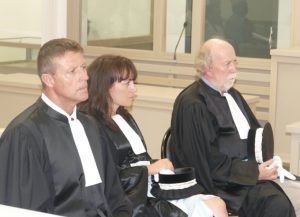 De gauche à droite, les juges Bruno Fisselier, Betty Baroukh et Pascal Bouvar
