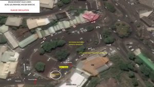 Place de l'ancien marché à Mamoudzou: les travaux du weekend