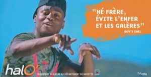 Non-violence: le rappeur Dev's Enel s'implique 