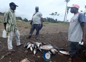 Les pêcheurs sensibilisés à la réglementation de la réserve de Mbouzi (Photo: Naturalistes)