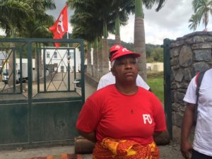 Zaïna Abdillah, déléguée FO à Panima