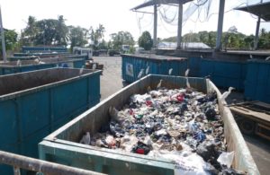 La quai de transfert Hamaha où sont collectés et triés les déchets