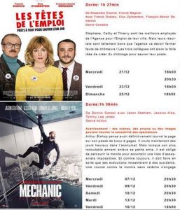 Le programme du cinéma Alpa Joe