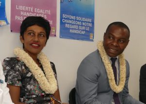 Thani Mohamed et Ericka Bareigts 