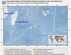 Exploration des nodules polymétaliques dans l'océan Indien