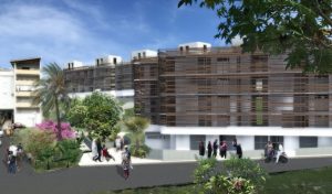 Les immeubles Mwezi de la ZAC
