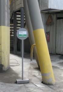 Zone de prélèvement des échantillons
