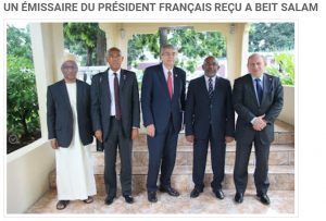 Al Watwan Jean Jack Queyranne reçu par Azali Assoumani