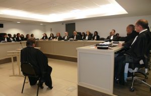 Le Tribunal dans sa presque totalité lors de l'audience solennelle de rentrée