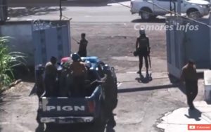 Des violences policières contre des lycéens (Capture d'écran Comores-infos.com)