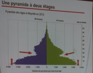 Coupes dans la pyramide des âges