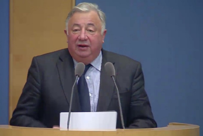 Gérard Larcher, Sénat, Mayotte