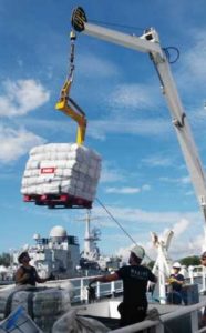 60 tonnes de matériels de la PIROI après Enawo acheminés à Madagascar