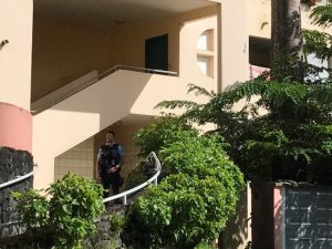 Le GIPN sur les lieux de la fusillade ce jeudi matin à Saint-Benoît