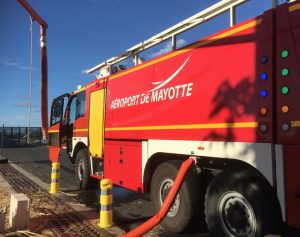 Les Sapeurs-pompiers de l'aéroport réquisitionnés