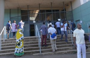L'entrée du collège de Passamainty