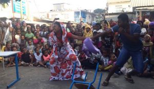 Une actrice des Enfants Mabawa refuse d'aller à la mairie