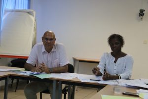 Alain Gueydan, directeur de la Dieccte et Véronique Martine, directrice adjointe.