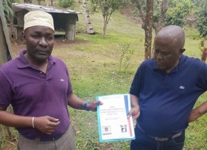 Remise des doléances au sénateur Assani Abdallah