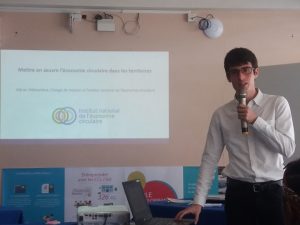 Adrian Deboutière de l'Institut national de l'économie circulaire