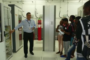 Armoire de dispatching des connexions, présentée par Guy Lentini 