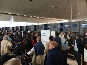 Enregistrement des bagages pour Mayotte à Roissy