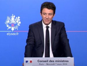 Benjamin Griveaux porte parole gouvernement