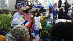 Les personnalités réunionnaises aux côtés de la communauté mahoraise de La Réunion