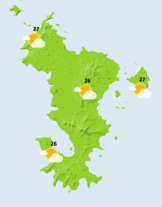 Le temps se calme en fin de journée