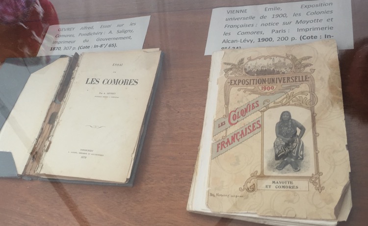 Archives, Mayotte