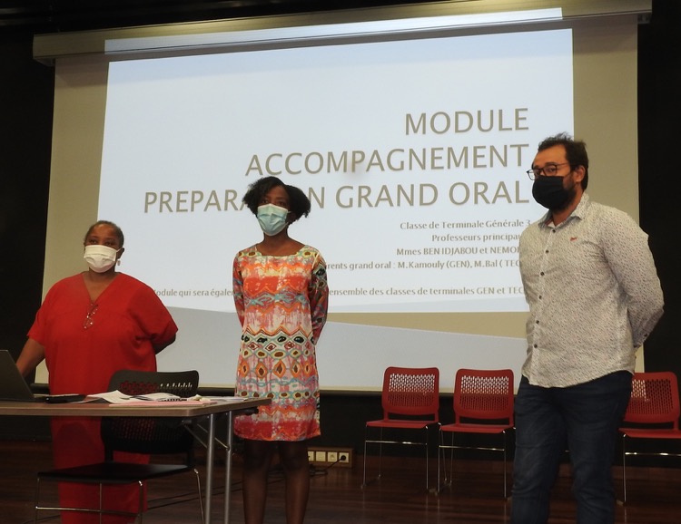 GRand oral, Mayotte, rectorat