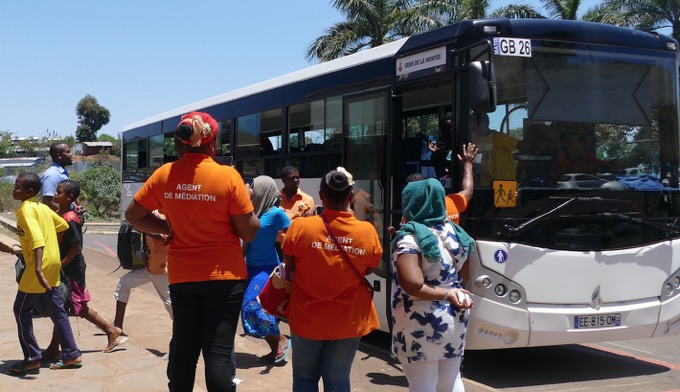 Transdev, Mayotte, FO transports