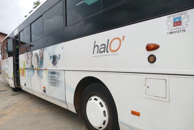 Halo', Transdev, Mayotte
